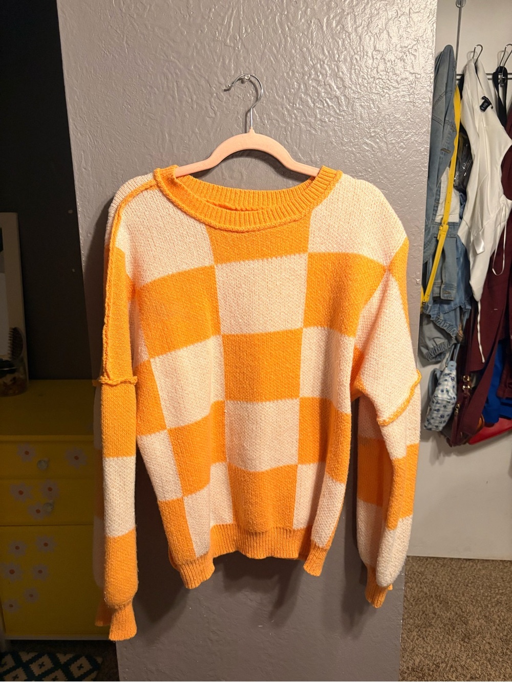 Fun oversized sweater